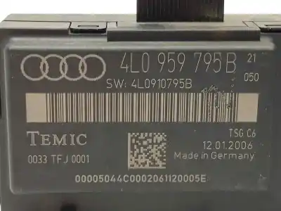 Автозапчастина б/у модуль комфорт для audi q7 (4l) 3.0 tdi посилання на oem iam 4l0959795b  