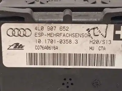 Автозапчастина б/у комплектор esp для audi q7 (4l) 3.0 tdi посилання на oem iam 4l0907652  