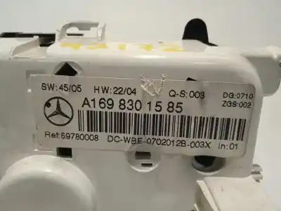 Recambio de automóvil de segunda mano de mando climatizador para mercedes clase b (w245) 180 cdi (245.207) referencias oem iam a1698301585 a1698301785 