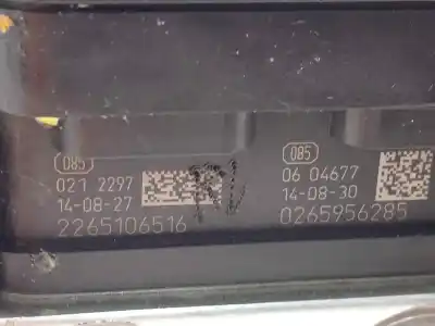 Peça sobressalente para automóvel em segunda mão abs por dacia duster laureate 4x4 referências oem iam 476608845r 269634 2265106516