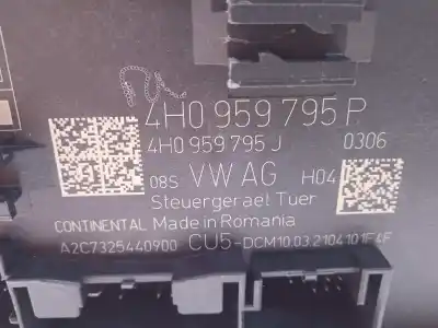 Автозапчасти б/у блок управления комфортом за porsche macan (typ ) 2.0 16v tfsi cat ссылки oem iam 4h0959795p  