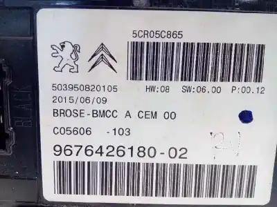 Автозапчасти б/у электронный модуль за citroen c4 picasso ii 1.2 thp 130 ссылки oem iam 9676426180  