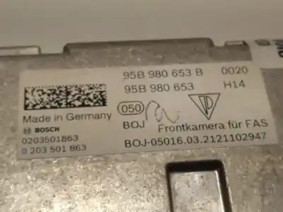 Peça sobressalente para automóvel em segunda mão módulo eletrônico por porsche macan (typ ) 2.0 16v tfsi cat referências oem iam 95b980653b 0203501863 