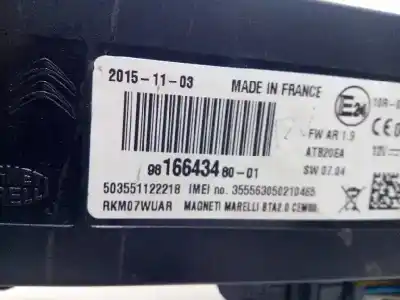 Автозапчасти б/у электронный модуль за citroen c4 picasso ii 1.2 thp 130 ссылки oem iam 9816643480  