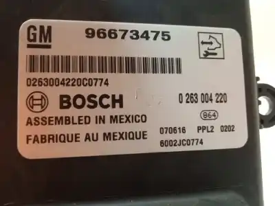 Автозапчасти б/у электронный модуль за opel antara a (l07) 2.0 cdti ссылки oem iam 96673475 0263004220 