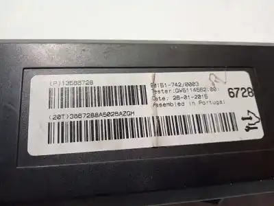 Автозапчасти б/у блок кондиционирования воздуха за opel antara a (l07) 2.0 cdti ссылки oem iam 13586728  