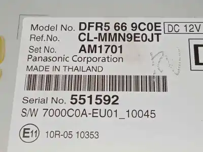 Second-hand car spare part gps navigation system for mazda cx-30 * oem iam references dfr5669c0e clmmn9e0jt 