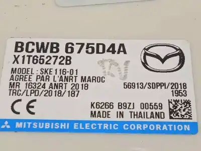 Pezzo di ricambio per auto di seconda mano modulo elettronico per mazda cx-30 * riferimenti oem iam bcwb675d4a  