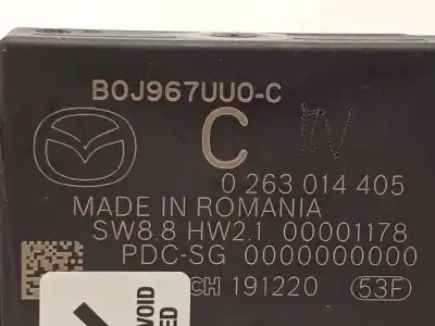 Peça sobressalente para automóvel em segunda mão módulo eletrônico por mazda cx-30 * referências oem iam b0j967uu0c 0263014405 