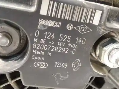 Pièce détachée automobile d'occasion alternateur pour nissan qashqai / qashqai +2 i (j10, nj10, jj10e) 1.5 dci références oem iam 8200728292 0124525140 8200728292c
