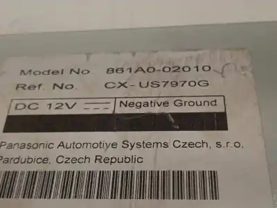 Second-hand car spare part electronic module for toyota auris hybrid active oem iam references 861a002010  