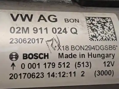 İkinci el araba yedek parçası motor çalisiyor için seat ibiza (kj1) reference oem iam referansları 02m911024q 0001179512 