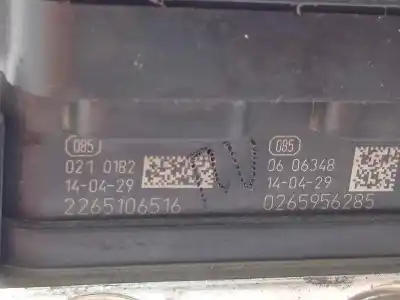 Pezzo di ricambio per auto di seconda mano abs per dacia duster laureate 4x4 riferimenti oem iam 476608845r 269624 2265106516