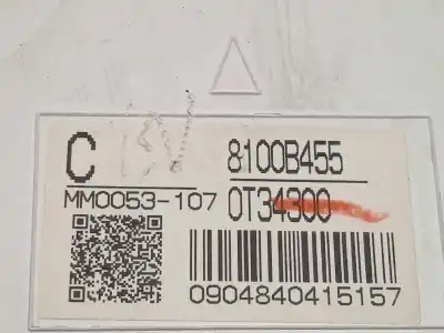Автозапчасти б/у приборная доска за mitsubishi asx (ga0w) 1.8 di-d cat ссылки oem iam 8100b455  