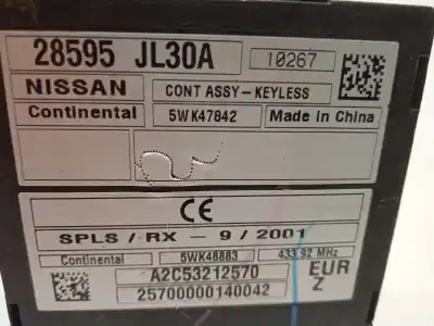 Автозапчастина б/у електронний модуль для infiniti ex ex30d посилання на oem iam 28595jl30a 5wk47842 