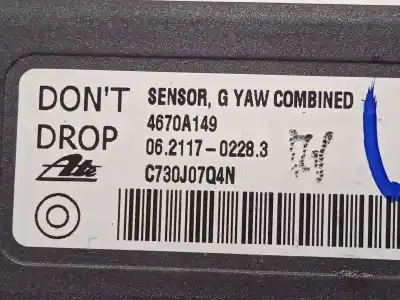 Автозапчастина б/у комплектор esp для mitsubishi asx (ga0w) 1.8 di-d cat посилання на oem iam 4670a149 06211702283 