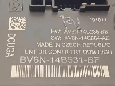 Second-hand car spare part comfort module for ford focus lim. (cb8) trend oem iam references bv6n14b531bf  1872915
