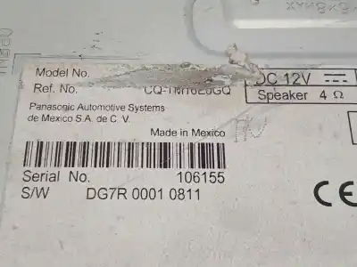 Second-hand car spare part electronic module for mazda 2 lim. () 1.5 16v cat oem iam references dg7r66drx cqtm16e0cx 