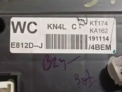 Автозапчастина б/у панель інструментів для mazda cx-5 (ke, gh) 2.0 (keefw) посилання на oem iam kn4lc  kn4l55430c