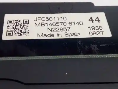 Автозапчастина б/у клімат-контроль для land rover range rover (lm) 3.6 td v8 посилання на oem iam jfc501110 mb1465706140 