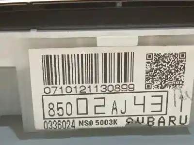 Автозапчастина б/у панель інструментів для subaru legacy familiar/outback b13 (bp) 2.0 diesel cat посилання на oem iam 85002aj43 85021aj201 