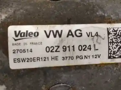 Автозапчасти б/у двигатель запускается за seat leon (5f1) 1.6 tdi ссылки oem iam 02z911024l esw20er121 