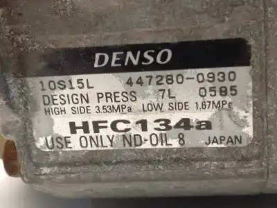 Автозапчасти б/у компрессор кондиционера воздуха за subaru legacy familiar/outback b13 (bp) 2.0 diesel cat ссылки oem iam 2473007141 4472800930 73111aj020