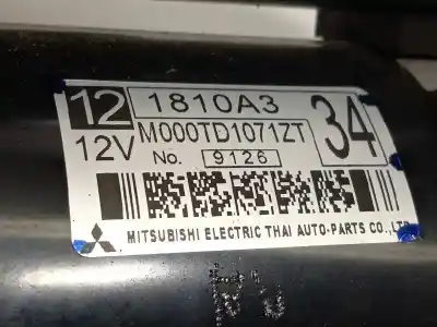 Автозапчастина б/у двигун запускається для mitsubishi space star (a00) 1.2 посилання на oem iam 1810a334 m000td1071zt 