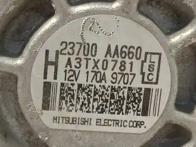 Автозапчастина б/у генератор для subaru legacy familiar/outback b13 (bp) 2.0 diesel cat посилання на oem iam 23700aa660 a3tx0781 