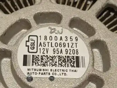 Автозапчастина б/у генератор для mitsubishi space star (a00) 1.2 посилання на oem iam 1800a359 at5l0691zt 