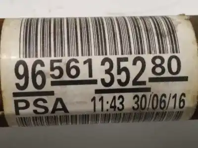 Peça sobressalente para automóvel em segunda mão transmissão dianteira esquerda por peugeot 208 style referências oem iam 9665135280  3272lg