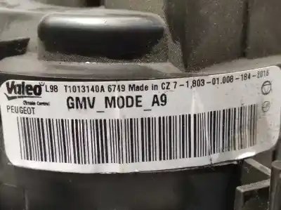 Peça sobressalente para automóvel em segunda mão motor de sofagem por peugeot 208 style referências oem iam t1013140a 1608182080 