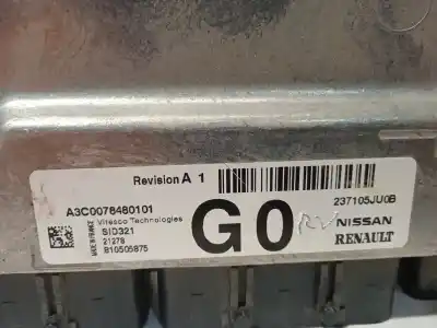 Second-hand car spare part ecu engine control for nissan navara np300 pick-up (d23, d23t) 2.3 dci oem iam references 237105ju0b a3c0078480101 