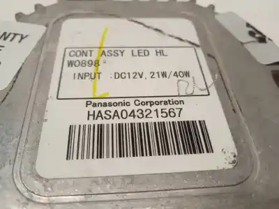 Second-hand car spare part right led control unit for nissan navara np300 pick-up (d23, d23t) 2.3 dci oem iam references hasa04321567  