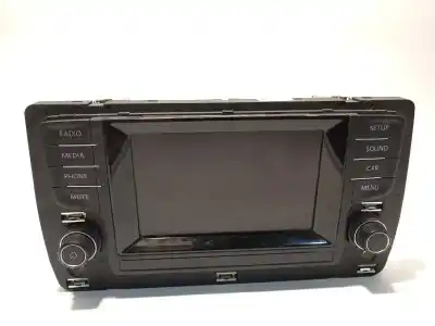 Second-hand car spare part multifunction display for volkswagen golf vii lim. (5g1) edition bluemotion oem iam references 5g0919605  
