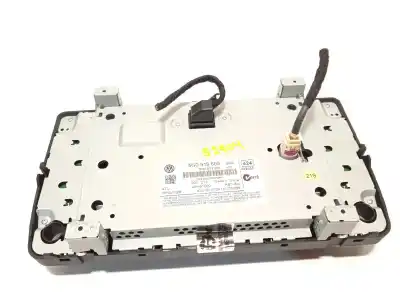Second-hand car spare part multifunction display for volkswagen golf vii lim. (5g1) edition bluemotion oem iam references 5g0919605  