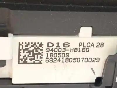 Peça sobressalente para automóvel em segunda mão quadrante por kia rio (yb) 1.2 cat referências oem iam 94003h8160  