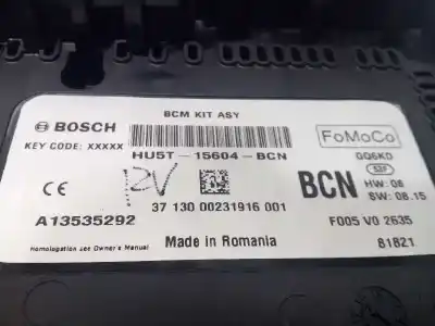 Автозапчастина б/у реле/запоперівник для ford ecosport (cr6) st-line посилання на oem iam hu5t15604bcn  