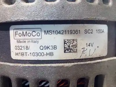 Автозапчастина б/у генератор для ford ecosport (cr6) st-line посилання на oem iam h1bt10300hb 1042119361 2077646