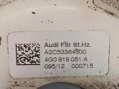 Автозапчастина б/у паливний насос для audi a6 lim. (4g2) 3.0 v6 24v tfsi посилання на oem iam 4g0919051a 4g0919051c 