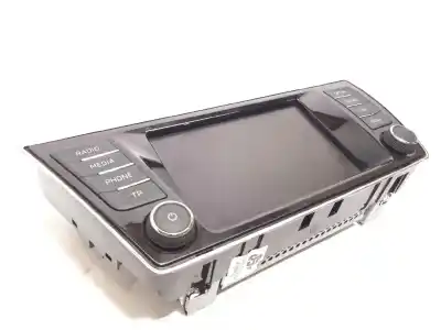 Second-hand car spare part multifunction display for skoda fabia style oem iam references 6v0919604b
