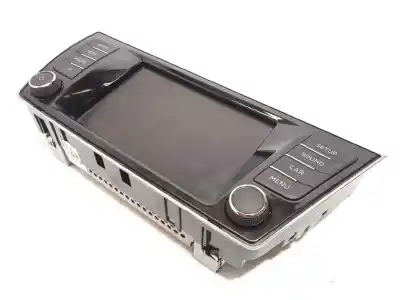 Second-hand car spare part multifunction display for skoda fabia style oem iam references 6v0919604b  
