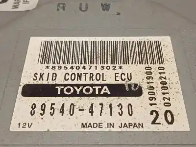 Gebrauchtes Autoersatzteil steuergerät abs zum toyota prius (nhw20) 1.5 cat oem-iam-referenzen 8954047130  