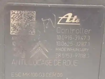 Peça sobressalente para automóvel em segunda mão abs por peugeot 208 access referências oem iam 9817031680 10022007544 10091539473