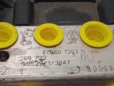 Pezzo di ricambio per auto di seconda mano abs per renault captur dynamique riferimenti oem iam 476601203r 269722 2265106516