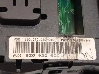 Peça sobressalente para automóvel em segunda mão quadrante por audi a2 (8z) 1.4 tdi referências oem iam 8z0920900f 110080020 