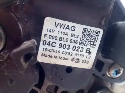 Автозапчастина б/у генератор для seat mii (kf1) 1.0 посилання на oem iam 04c903023b  