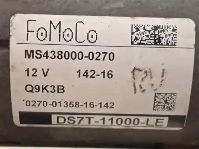 Автозапчастина б/у двигун запускається для ford kuga ii (dm2) 2.0 tdci посилання на oem iam ds7t11000le ms4380000270 1870892