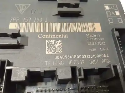 Second-hand car spare part electronic module for porsche panamera 4 s oem iam references 7pp959793j  
