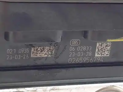 Peça sobressalente para automóvel em segunda mão abs por renault clio v limited referências oem iam 476605713r 970264 0265956794